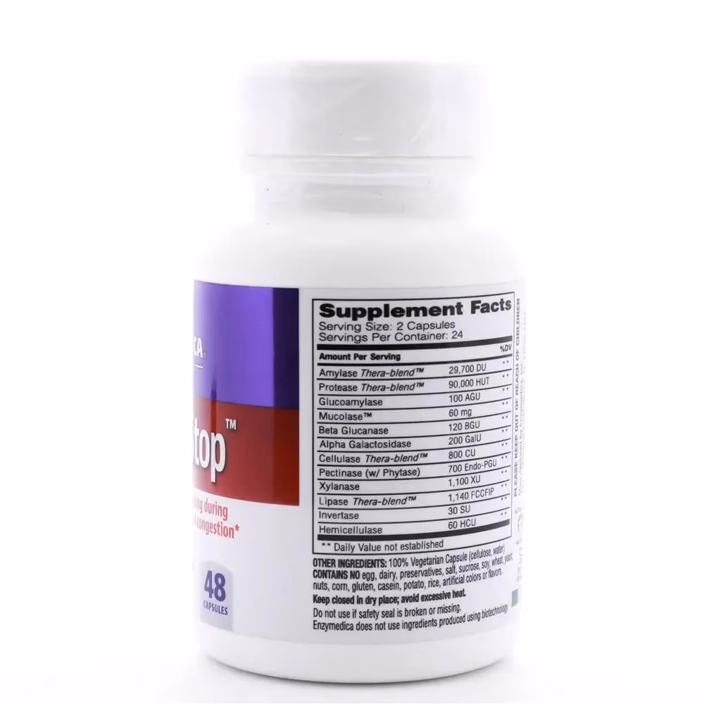Enzymedica Mucostop 48 Caps 2