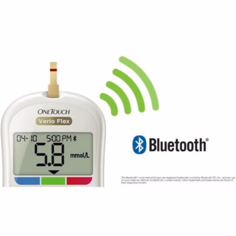 OneTouch Verio Flex Glucose Meter 3