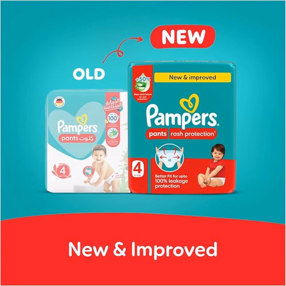 Pampers 4 Rash Protection Pants 24S 2