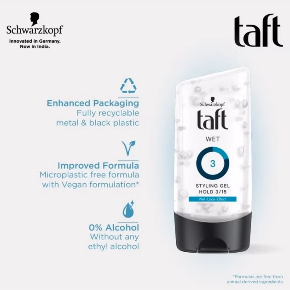 Taft Wet Styling Gel Tenuta 3 150 ml 2
