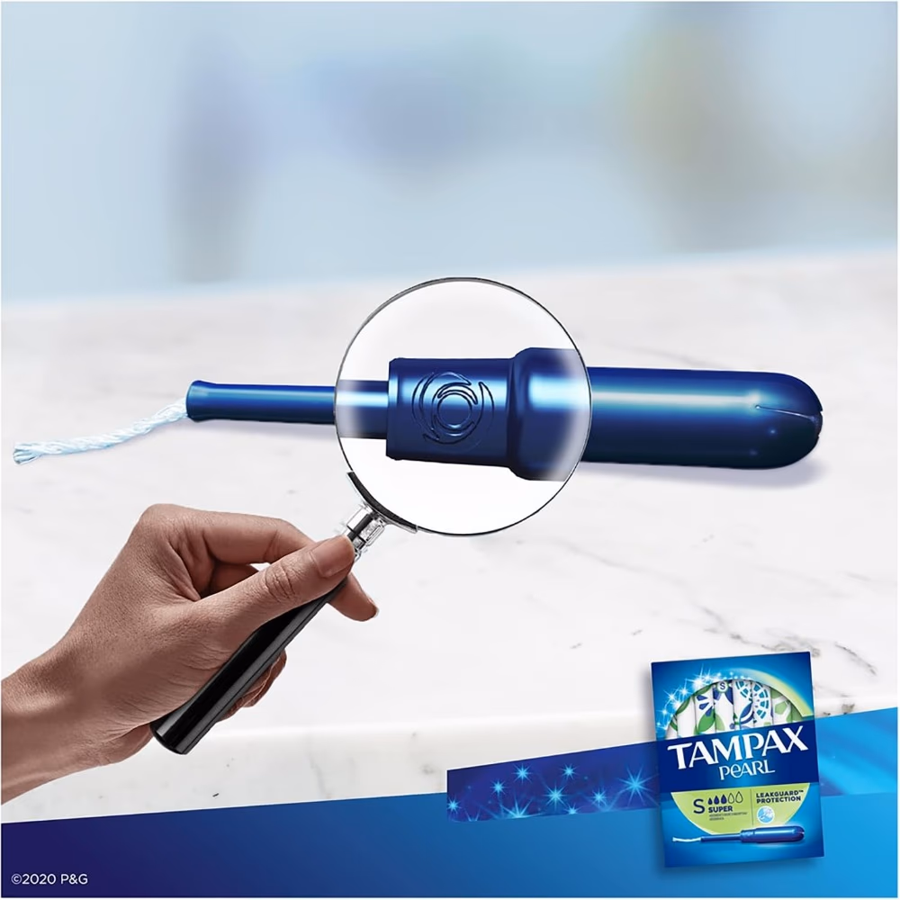 Tampax Pearl Compak Super Tampons 18 Pieces 3
