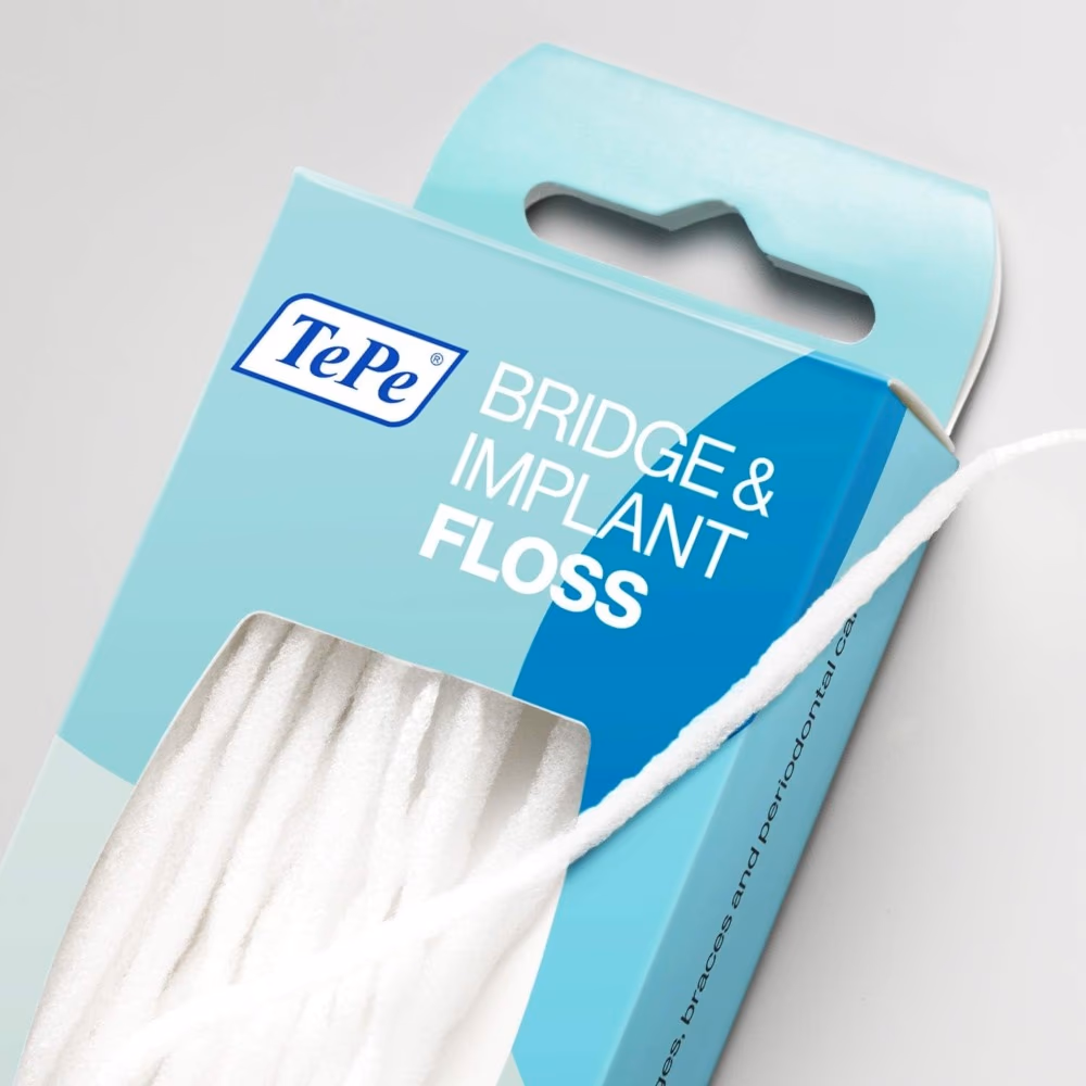 Tepe Bridge & Implant Floss 30s 2