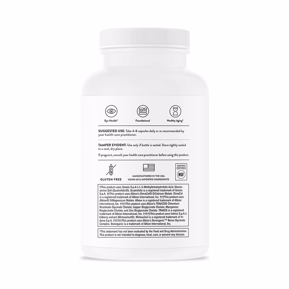 Thorne Advanced Nutrients 240 Capsules 3