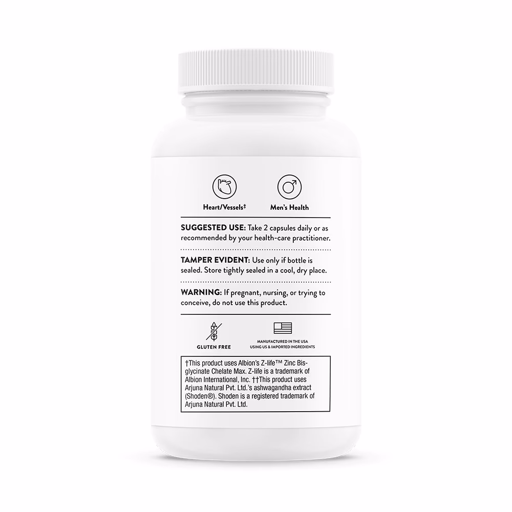 Thorne Advanced Testosterone Support 60 Caps 3