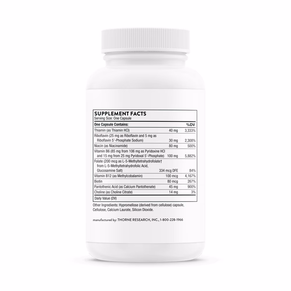 Thorne B Complex #6 60 Capsules 2