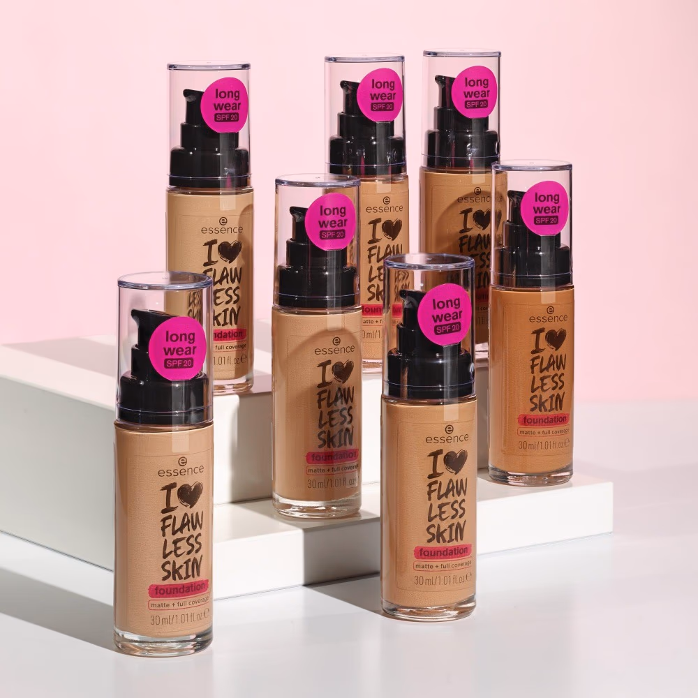 Essence 50 I Love Flawless Foundation - Medium Ivory  5