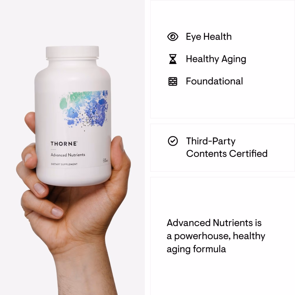 Thorne Advanced Nutrients 240 Capsules 4