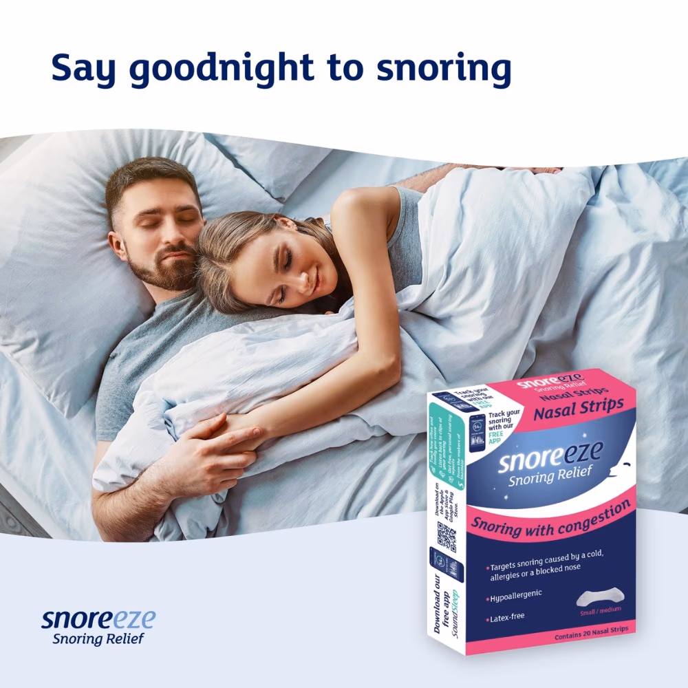 Snoreeze Nasal Strips Small Medium 3