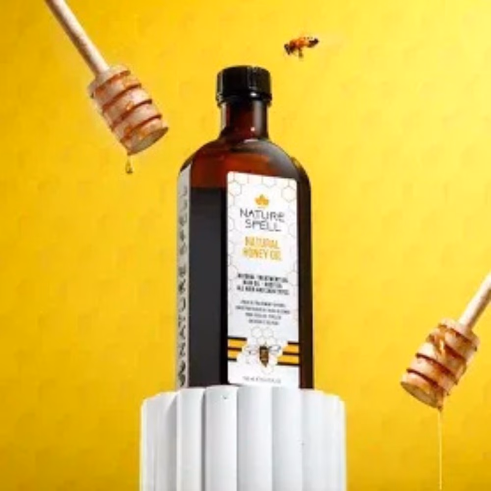 Nature Spell Natural Honey Oil 150ml 3