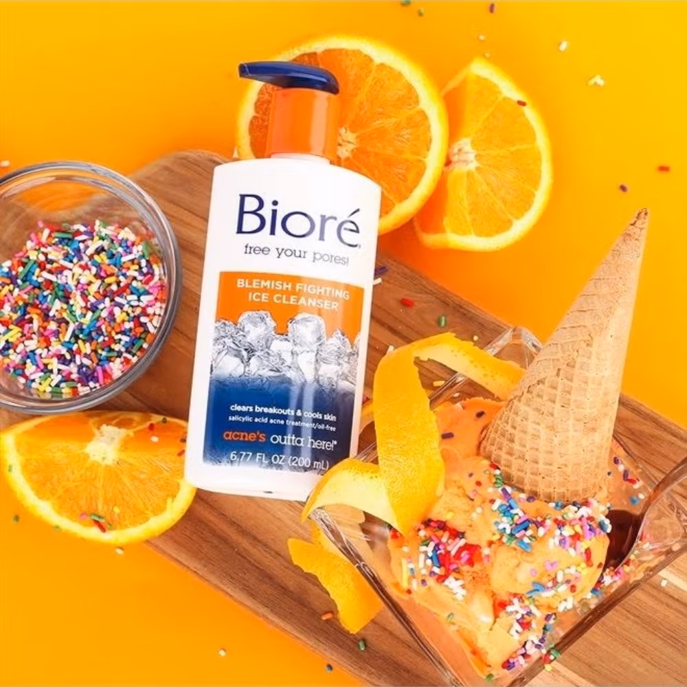 Biore Blemish Fighting Ice Cleanser 200Ml 4