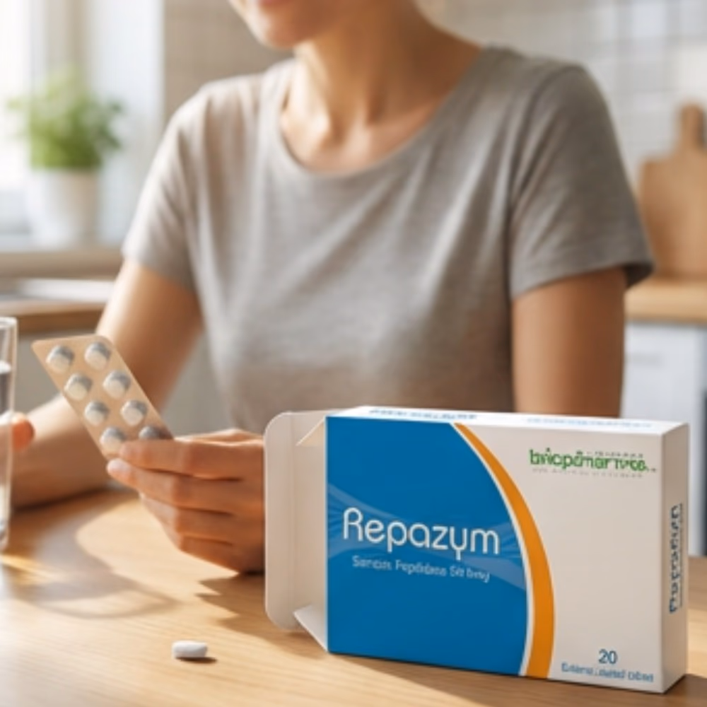 Repazym Enteric Coated - 20 Tablets 2