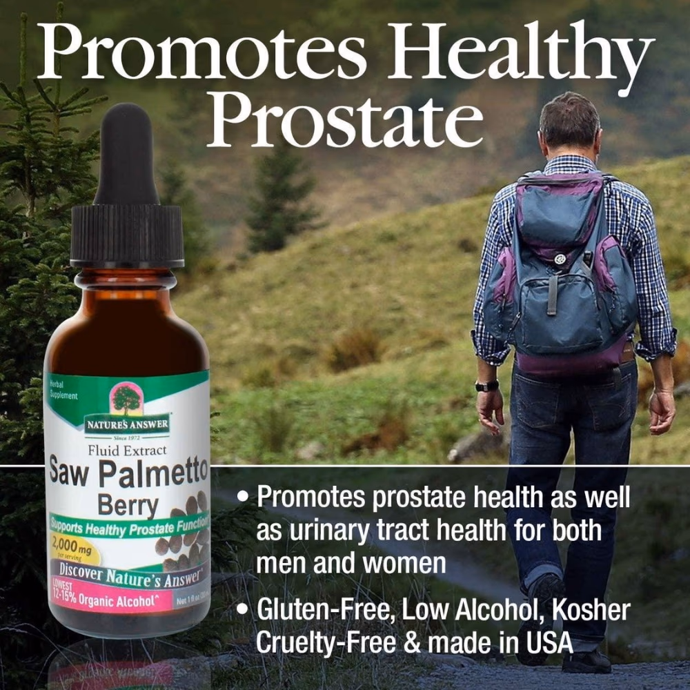 Natures Answer Saw Palmetto Berry 2000mg Drops 30ml 3