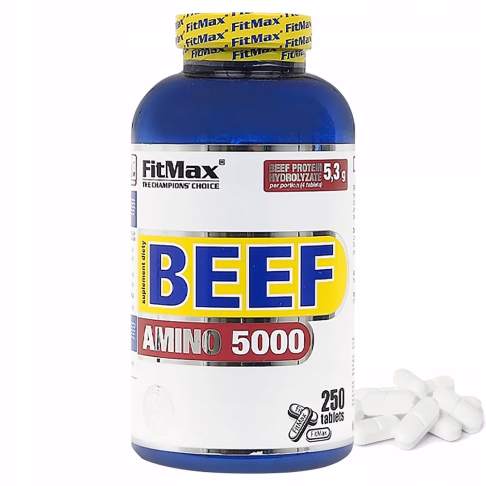 Fitmax Beef Amino 5000 - 250 Tablets 2