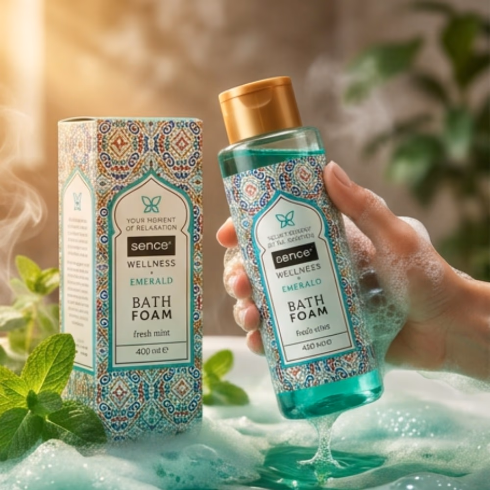 Sence Wellness Fresh Mint Bath Foam 400ml  3