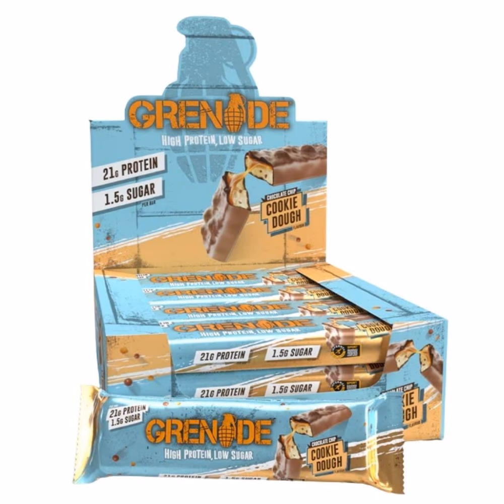 Grenade Protein Bar – Choco Chip Cookie Dough 60g 3