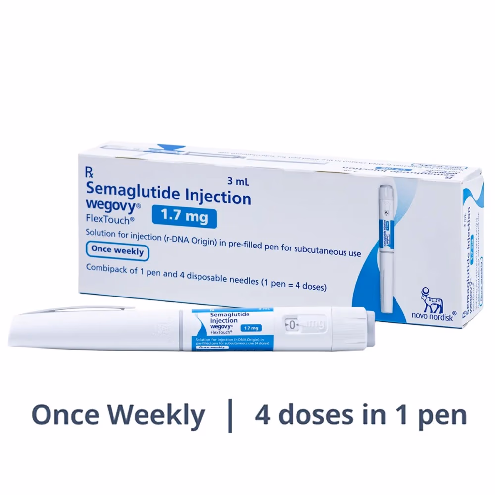 Wegovy Semaglutide 1.7mg FlexTouch Solution For Subcutaneous Injection In 1 Pre-Filled Pen 4