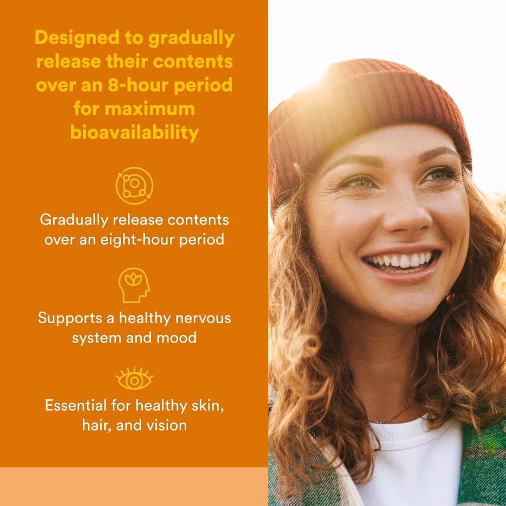 Natural Factors Complete B 100mg Timed-Release 90 Tablets 3