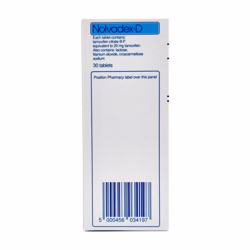 Nolvadex‑D-Tamoxifen citrate (20 mg per tablet) 3
