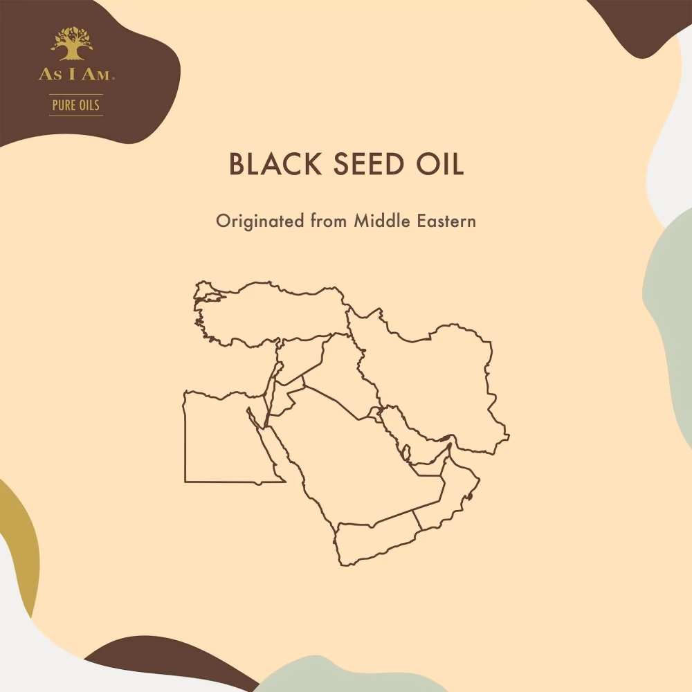 As I Am Pure Oils Virgin Black Seed Oil 60ml 5