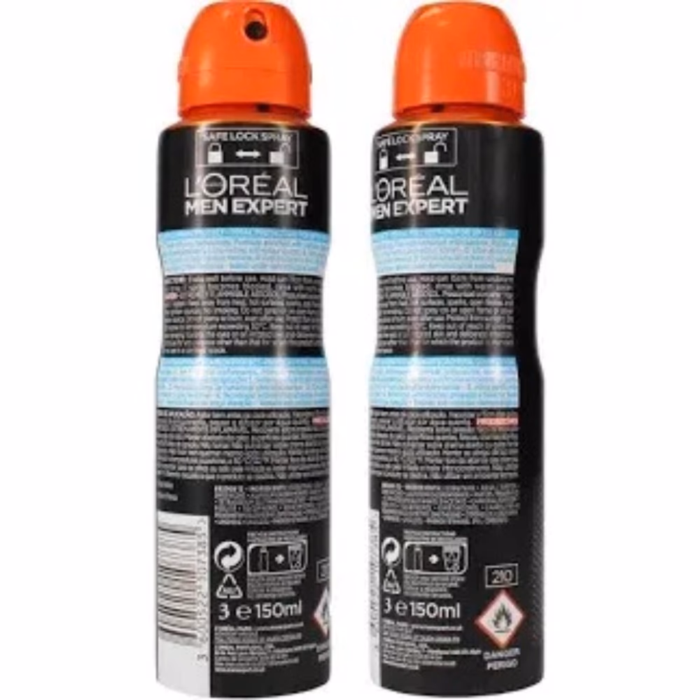 LOreal Men Expert Carbon Protect 4-in-1 Deodorant Spray 250ml 3