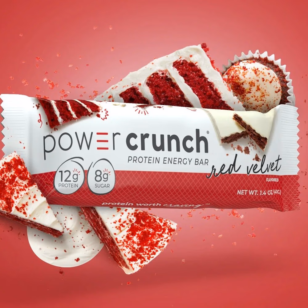 Power Crunch Bar Red Velvet 40g 3
