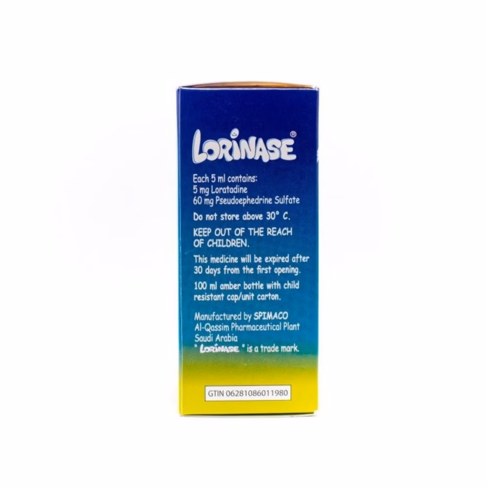 Lorinase Syrup 100ml 3