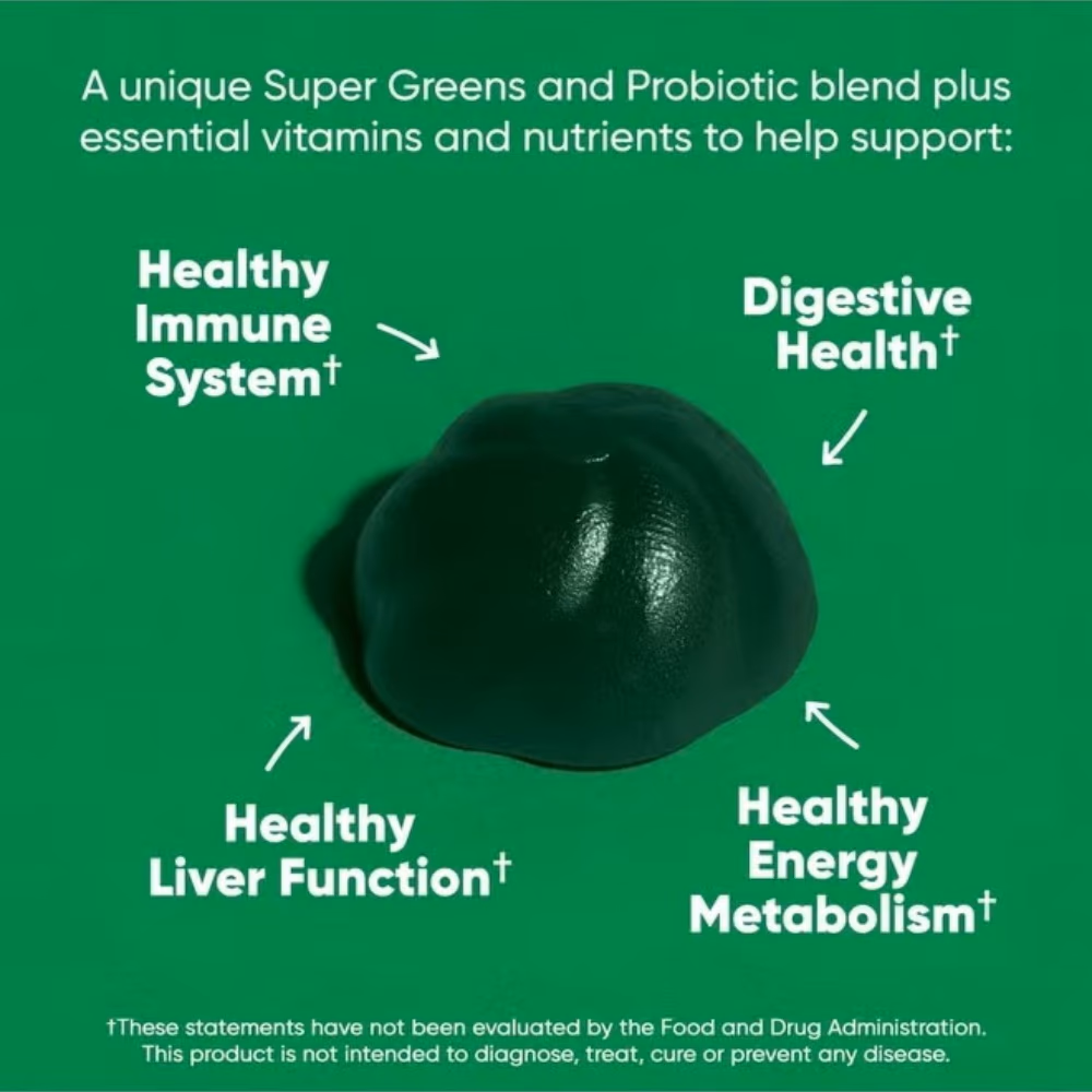 Goli Supergreens Gummies -60 Gummies 2