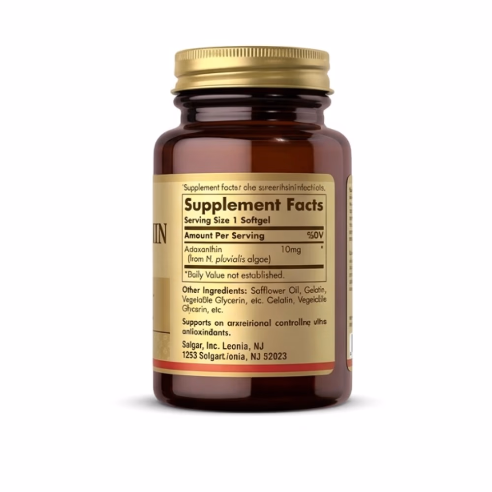 Solgar Astaxanthin 10mg -30 Softgels 2