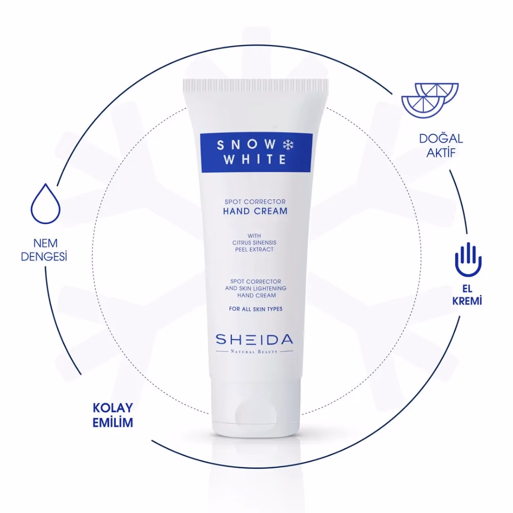 Sheida Snow White Spot Corrector Hand Cream 75ml 3
