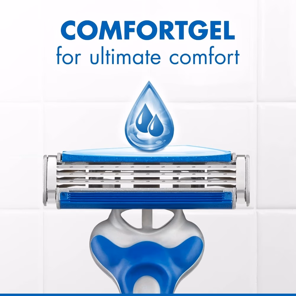 Gillette Blue 3 Disposable Razor 6+2 Comfort 3