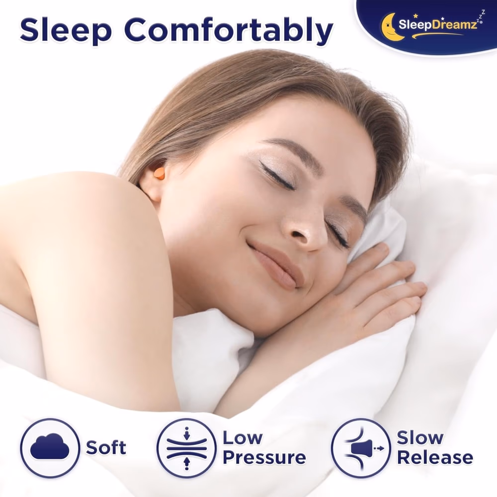 EzyCare Super Sleep Comfort Foam Ear Plugs 3