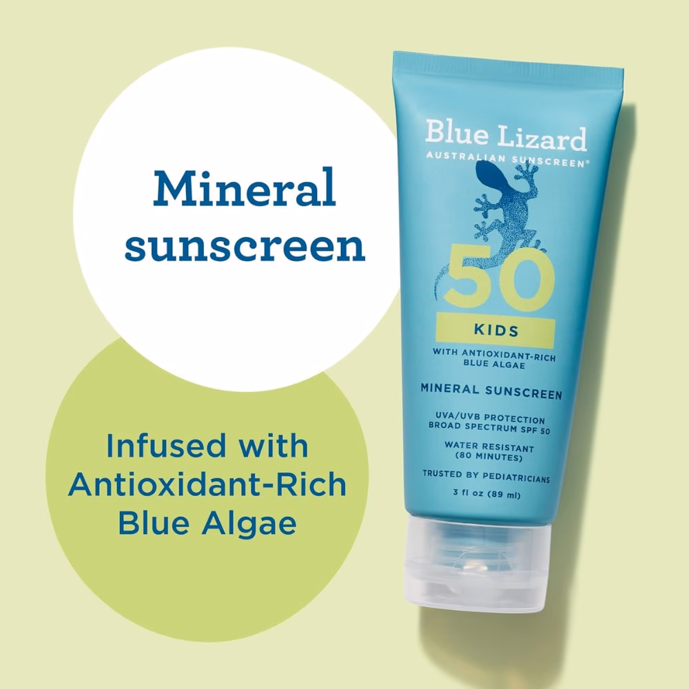 Blue Lizard Kids SPF 50 Mineral Sunscreen 89ml 3