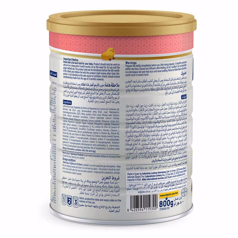 Blemil Plus Optimum Stage 2 for 6 To 12 months - 400Gm 4