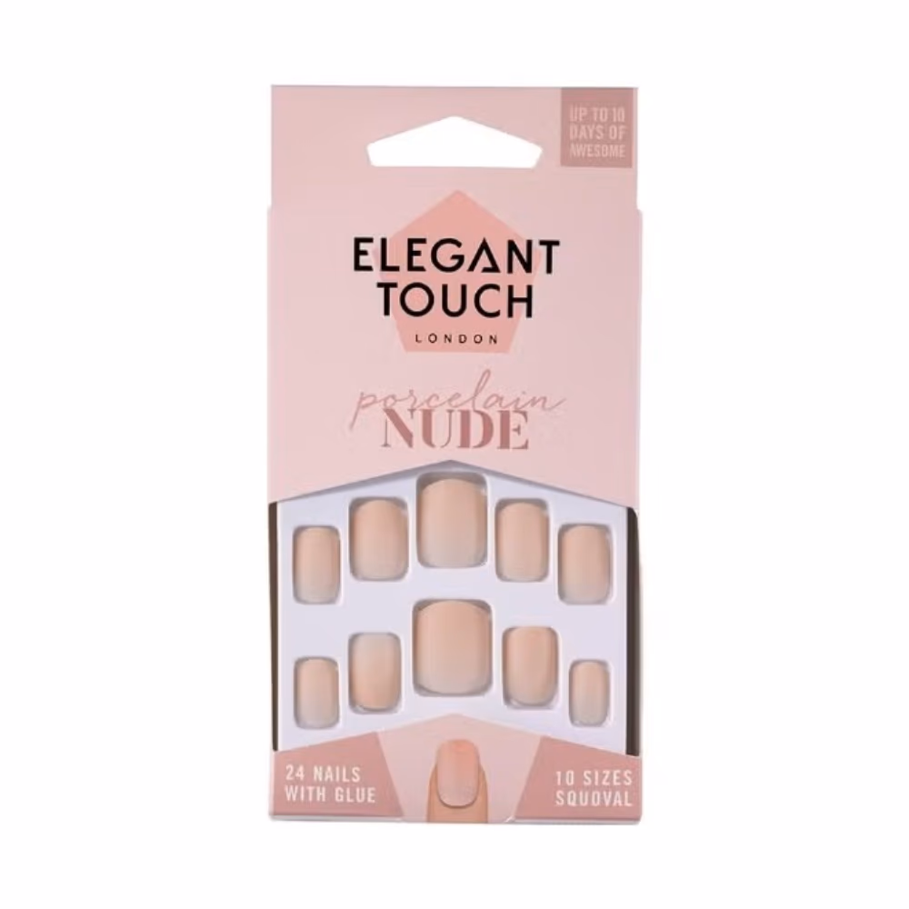 Elegant Touch Porcelain Nude Nails 24s 2