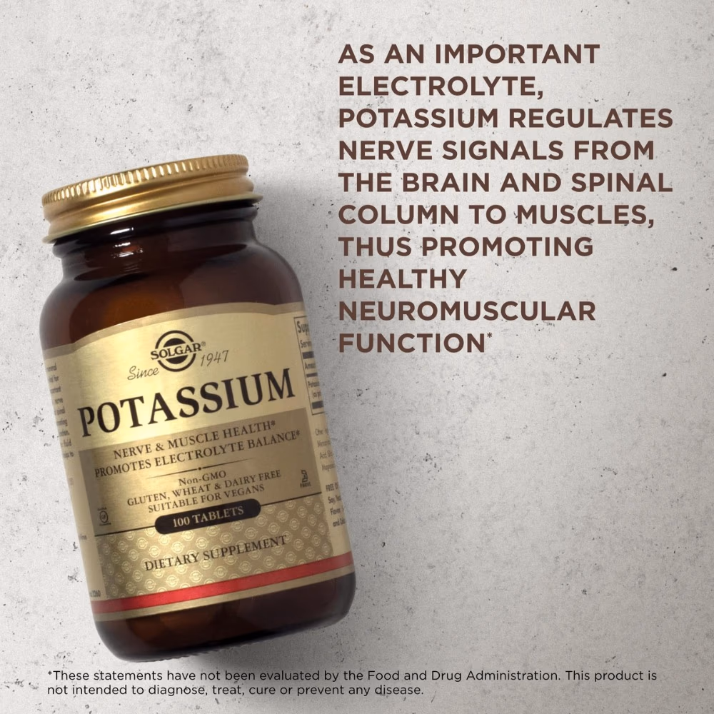 Solgar Potassium Complex 100 Tablets 2