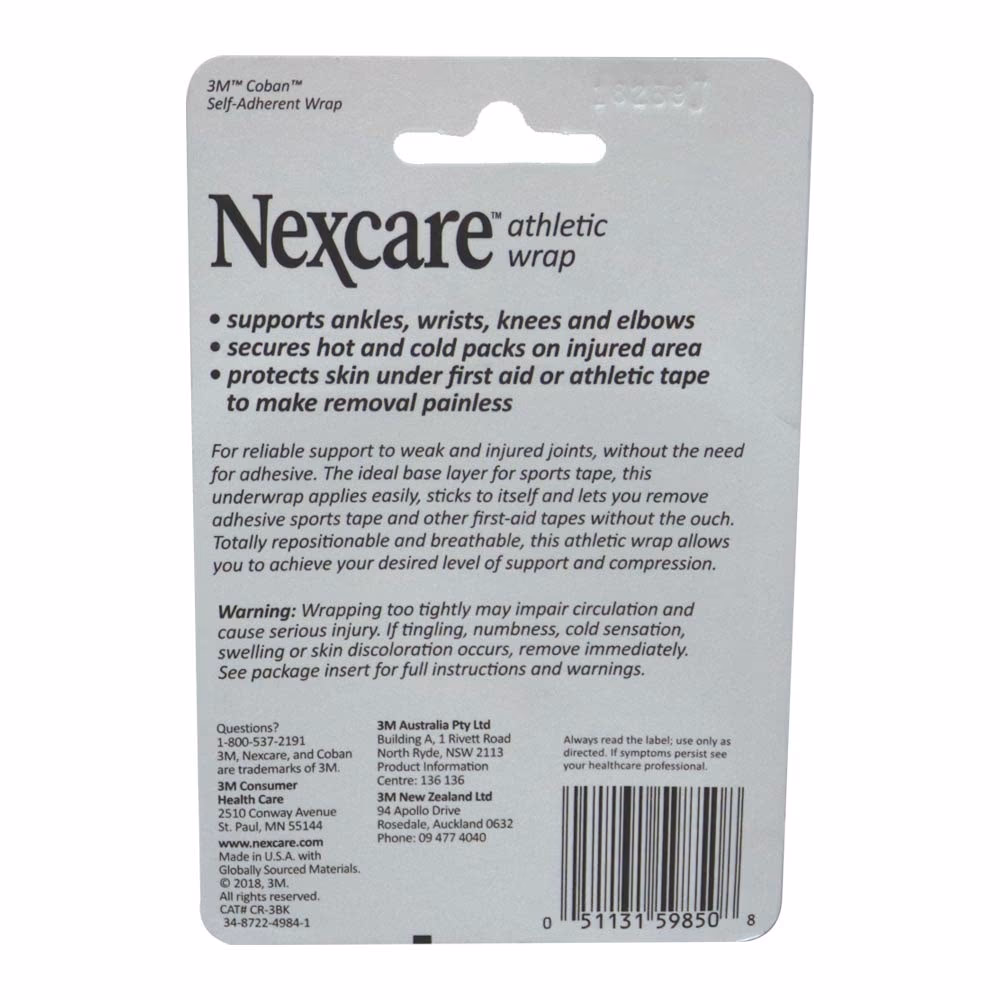 Nexcare Athletic Wrap Tan Black(3 Inch) 2