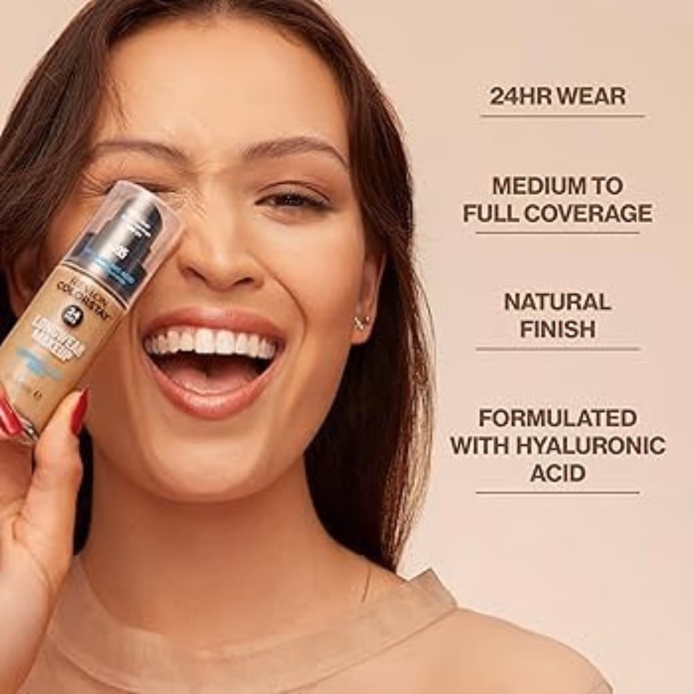 Revlon ColorStay 24H Foundation Matte 240 Medium Beige 3