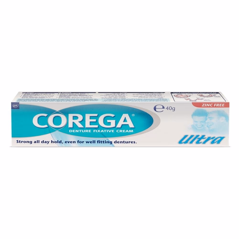 Corega Ultra Denture Fixative Cream 40g 5