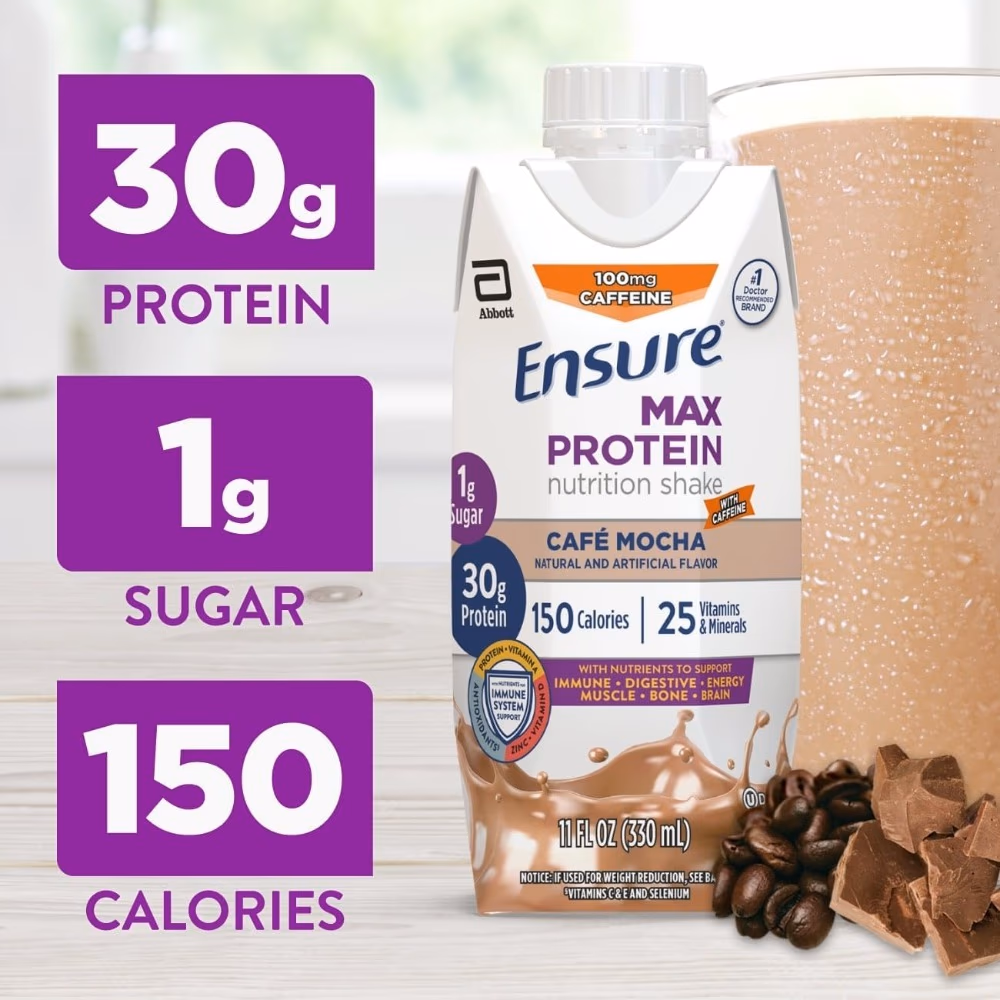 Ensure Max Protein Café Mocha 330ml – High Protein Nutritional Drink 2