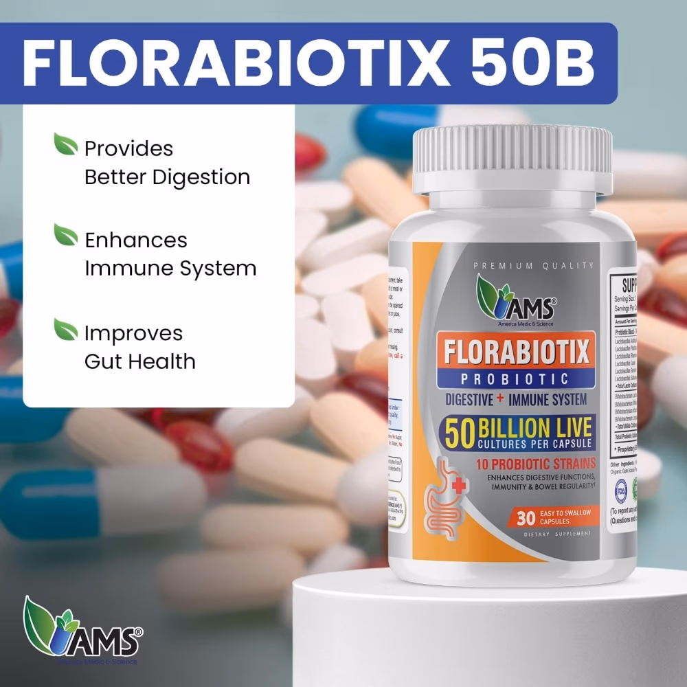 AMS Florabiotix 50 Billion - 30 Capsule 5