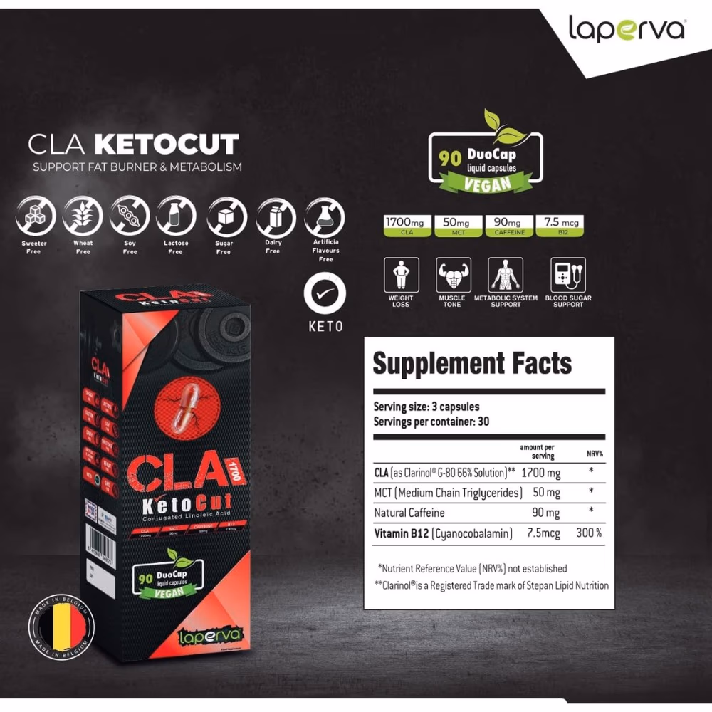 Laperva CLA 1700 Duo-90 Capsules  2