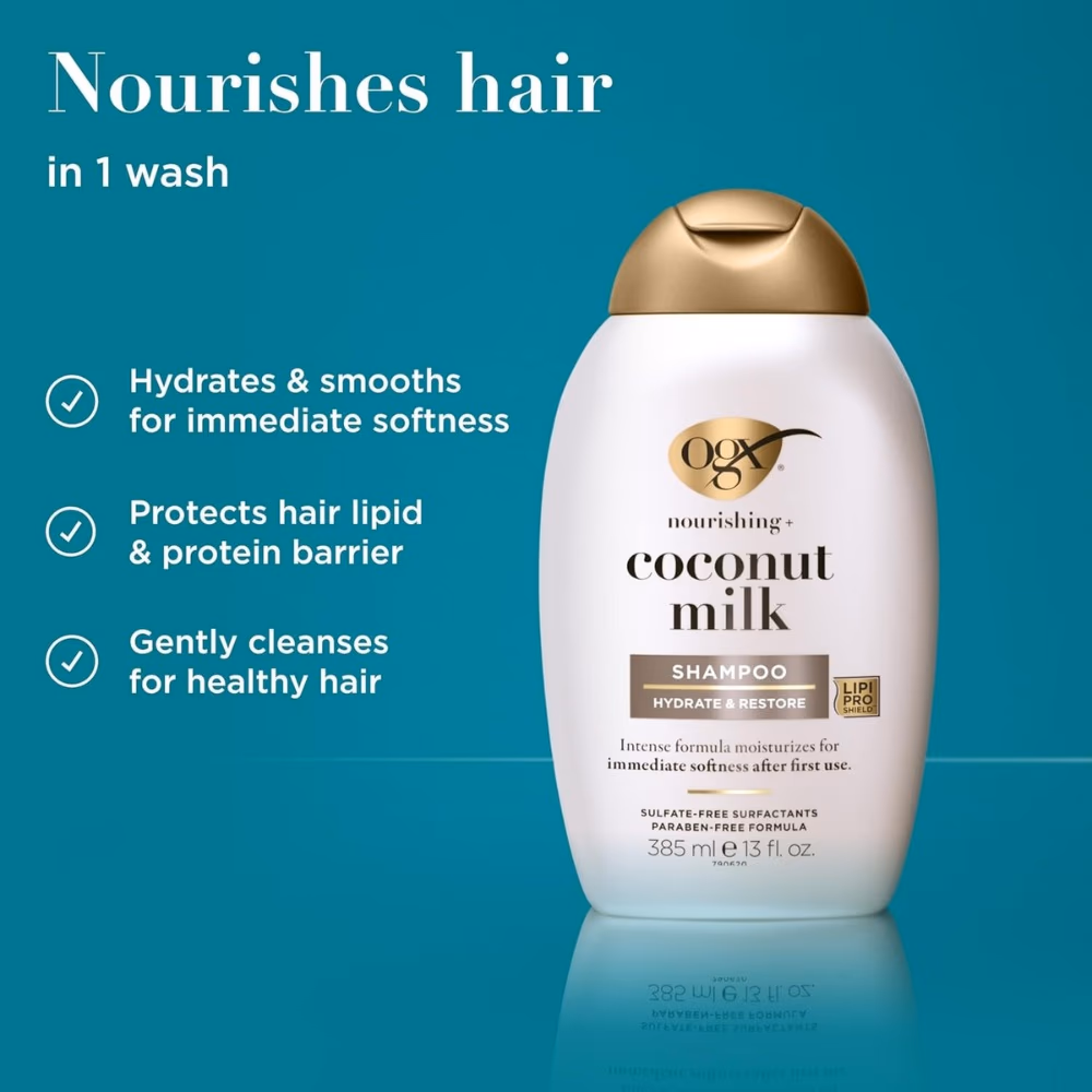 OGX Coconut Milk Shampoo 385ml 3