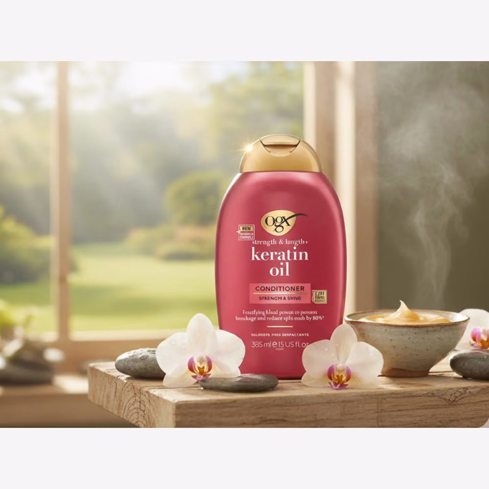 OGX Keratin Oil Conditioner 385ml 3