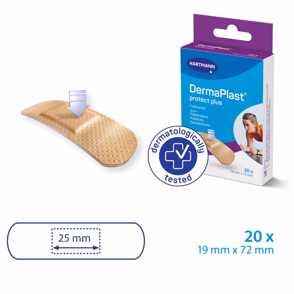 DermaPlast Protect Plus Plasters 20s 2