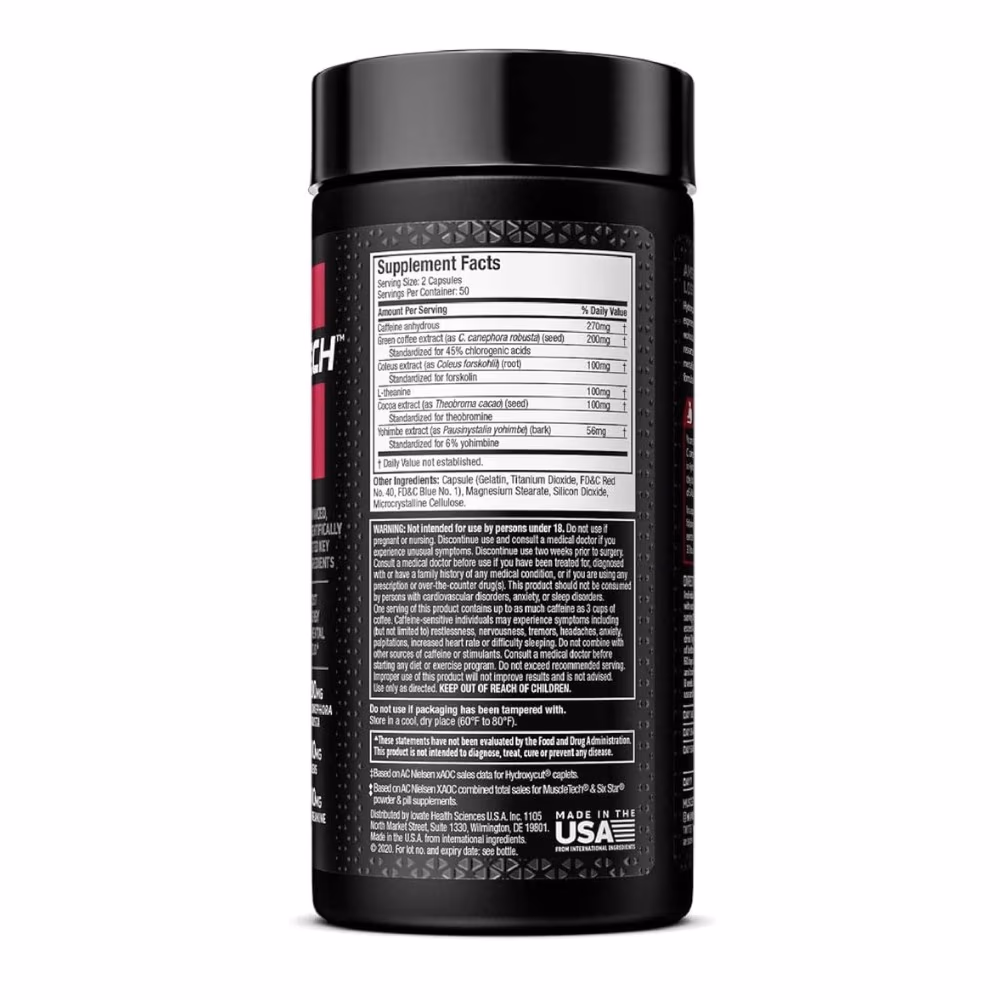 MuscleTech Hydroxycut Hardcore Elite 110s 3