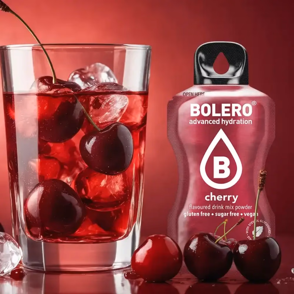 Bolero Advaced Hydration Drinks Cherry flavour 24's pack 2