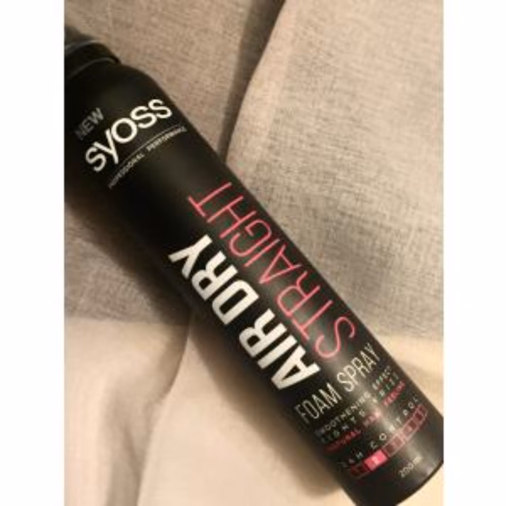 Syoss Air Dry Straight Foam Spray 200ml 3