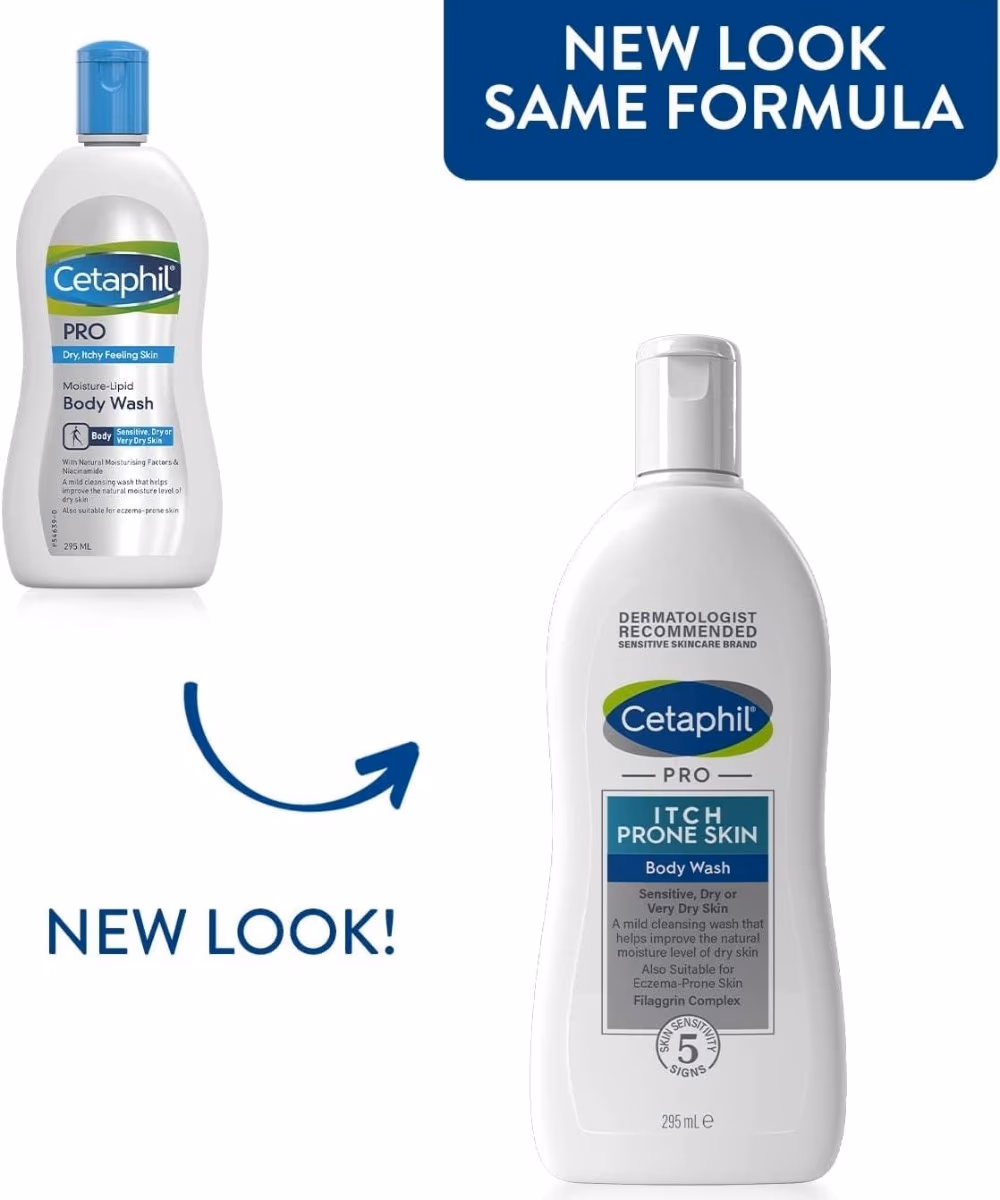 Cetaphil Pro Eczema Prone Skin Restoring Body Wash 295ml 3