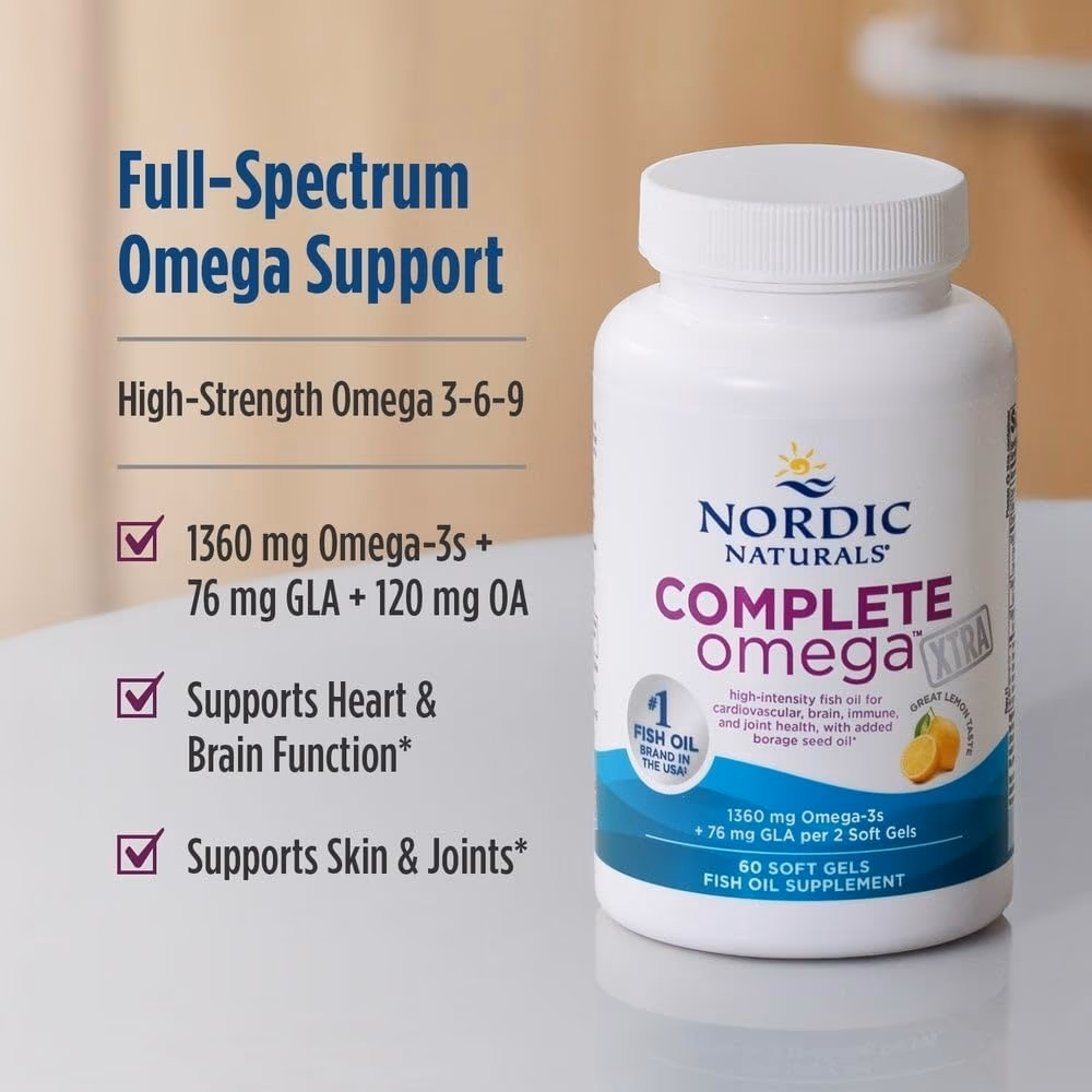 Nordic Naturals Complete Omega Xtra 60 Softgels 3