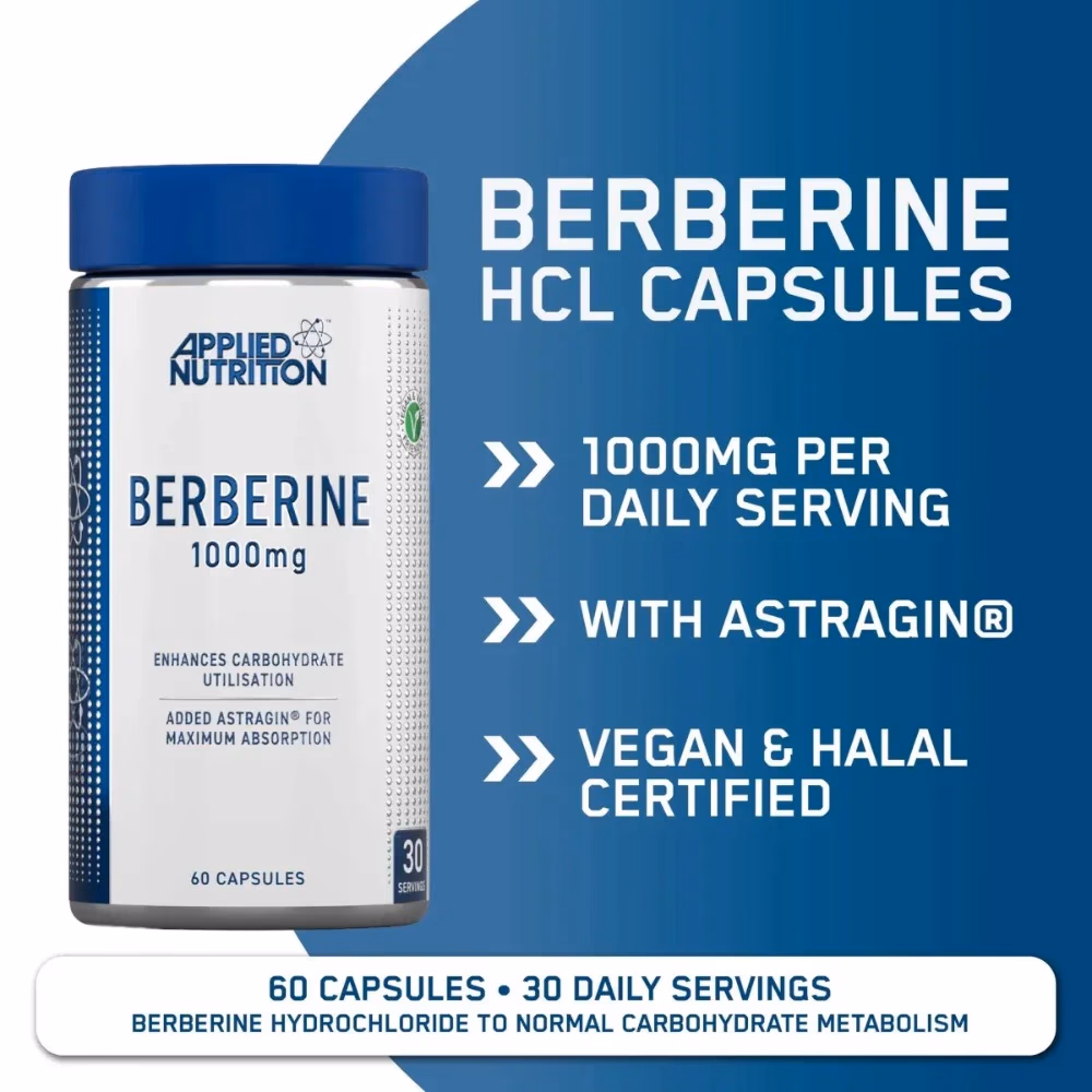 Applied Nutrition Berberine 1000mg- 60 Capsules 5